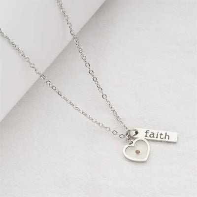 Faith necklace